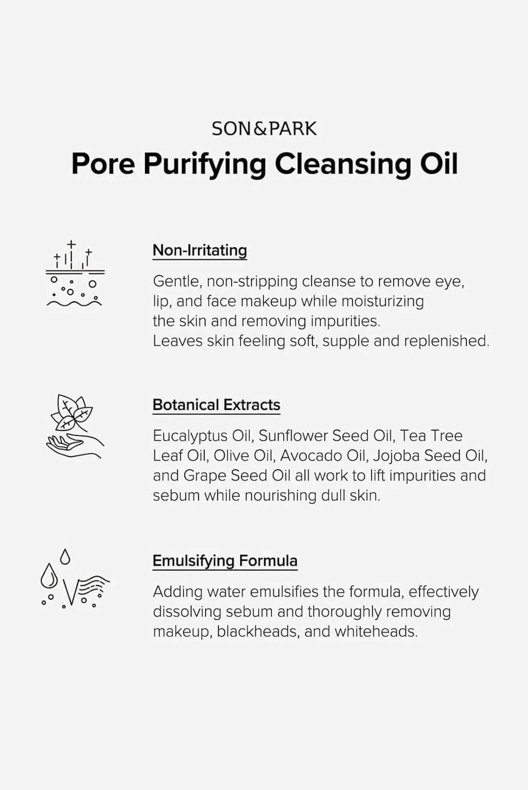 Beauty Water Pore Purifying Cleansing Oil