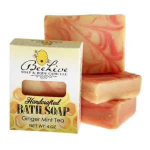 Beehive Ginger Mint Tea Bar Soap