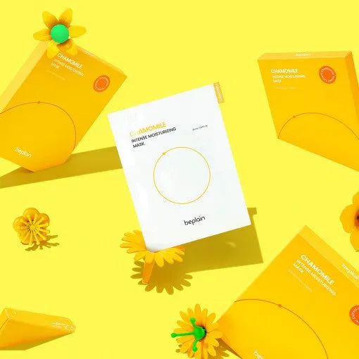 beplain Chamomile Intense Moisturizing Mask Sheet 25ml*10pcs