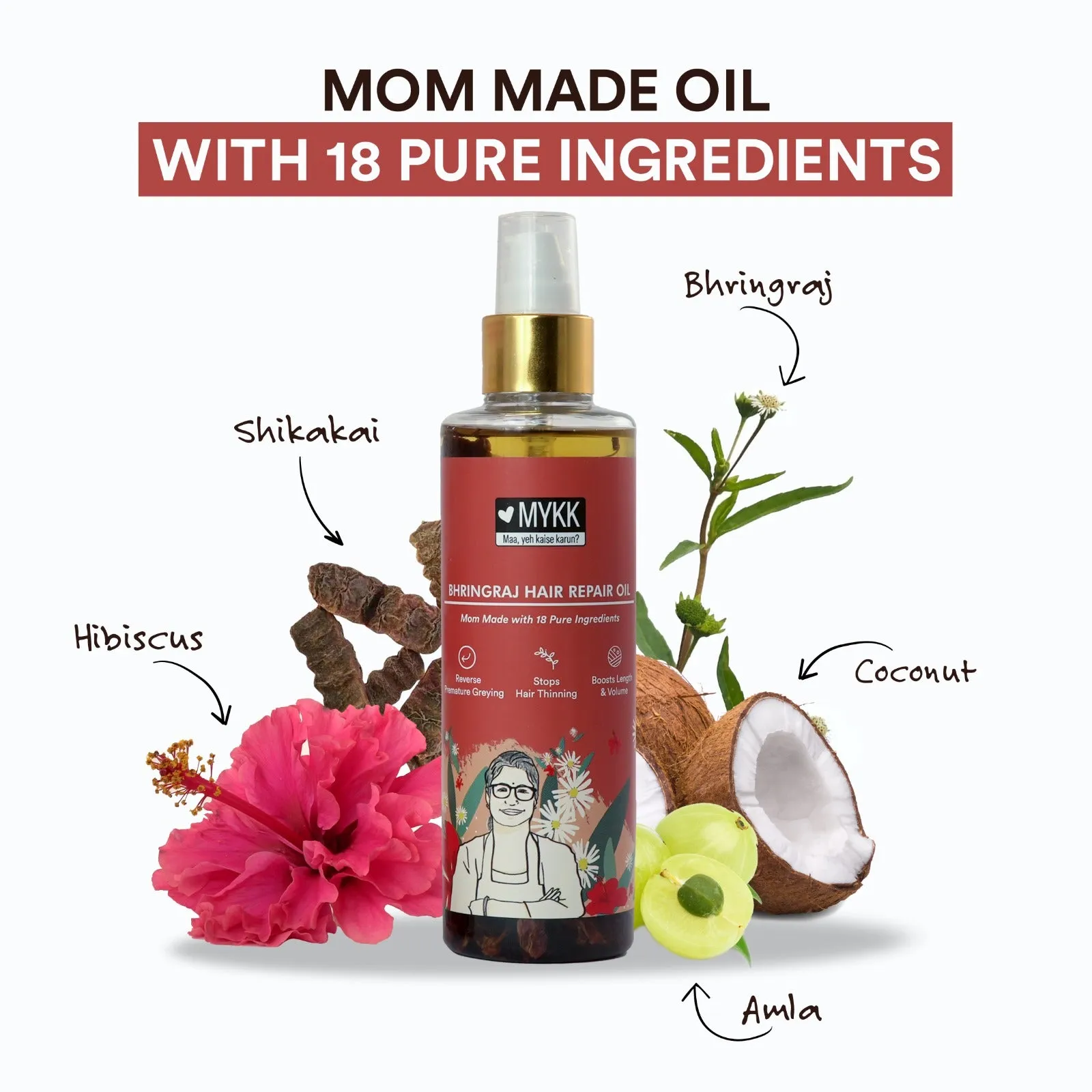 Bhringraj Hair Repair Oil - 200  ML