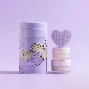 Birthday Cake Lip Care Set   Lip Scrubber