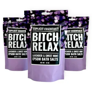 Bitch Relax Bath Salts 12oz