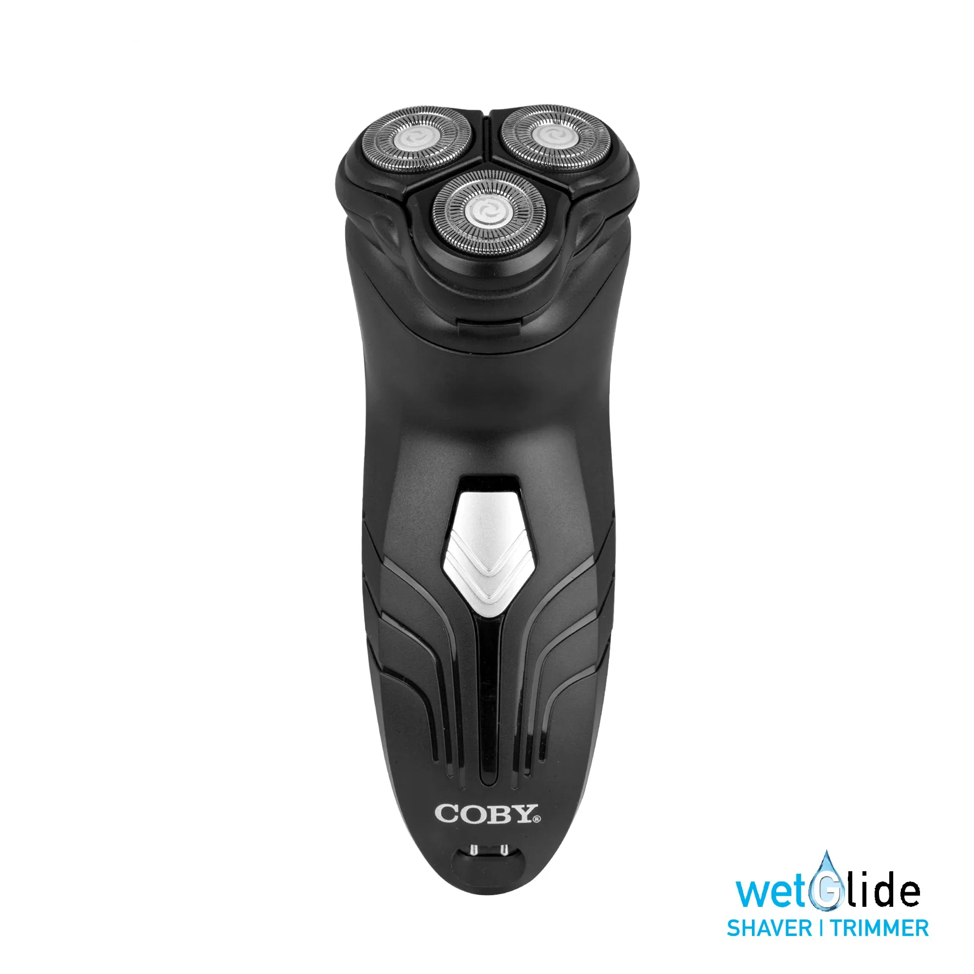 Black 3 Head Washable Rechargeable Shaver