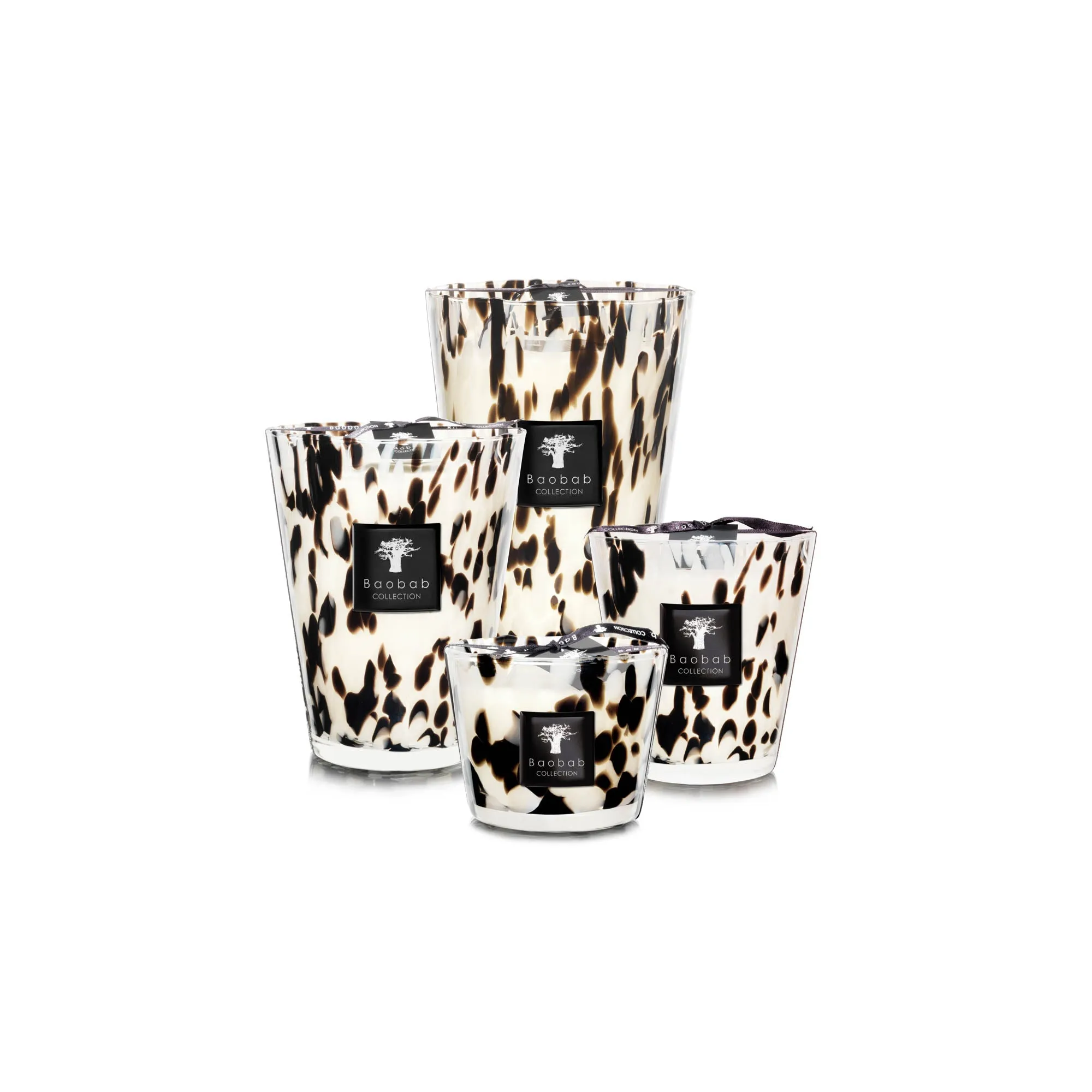 Black Pearls Scented Candle - 16cm