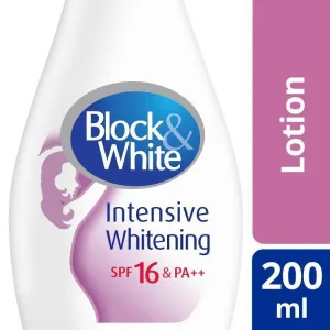 Block & White Intensive Whitening Lotion SPF16 200ml