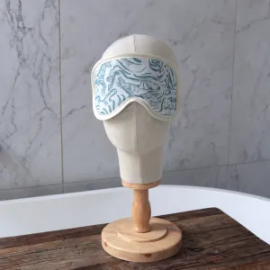 Blue Carousel Eye Mask