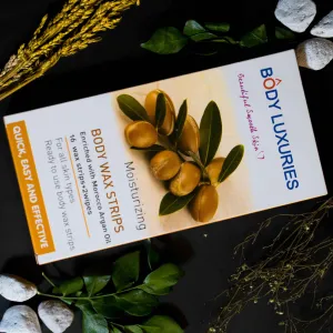 Body Luxuries Body Wax Strips – Argan Oil
