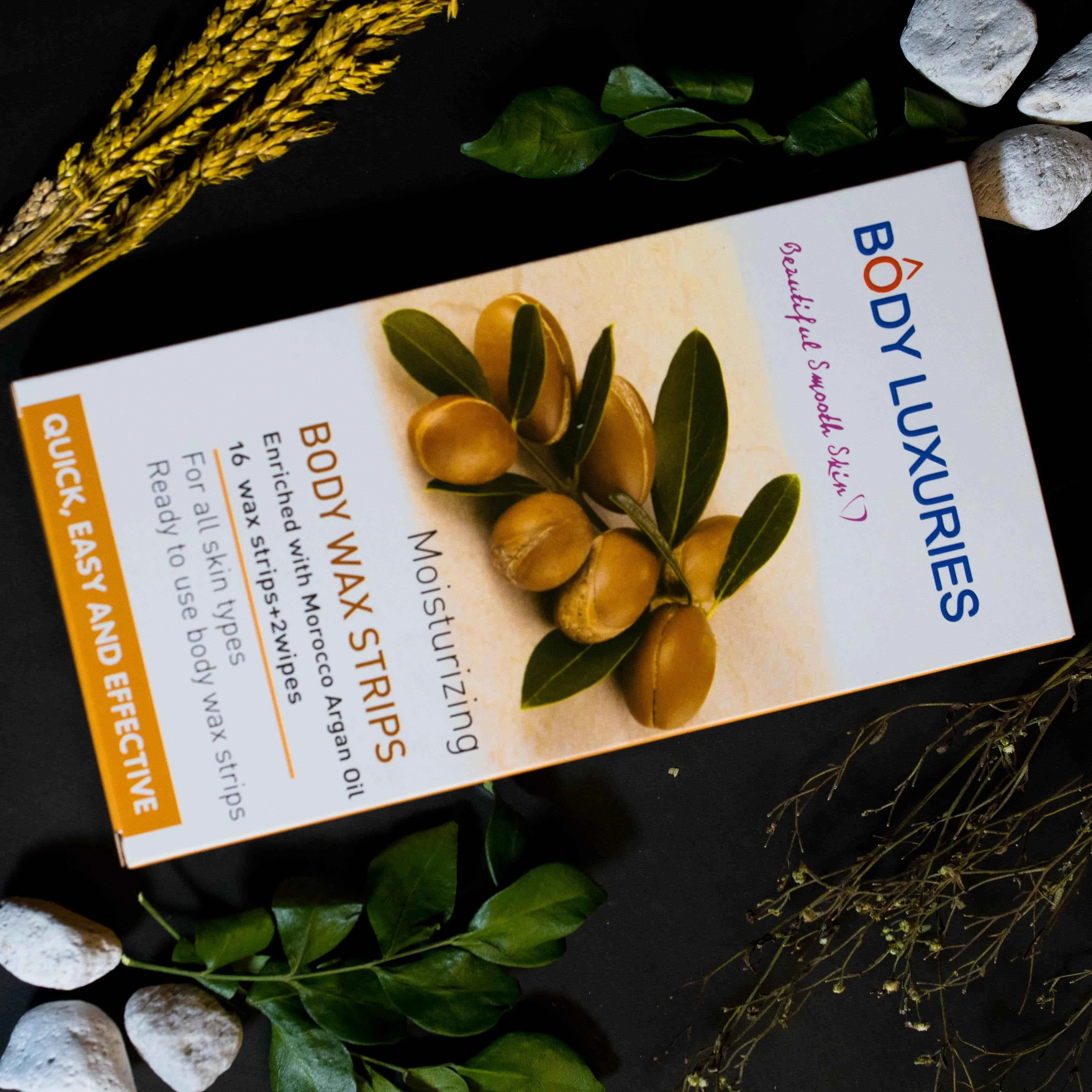 Body Luxuries Body Wax Strips – Argan Oil