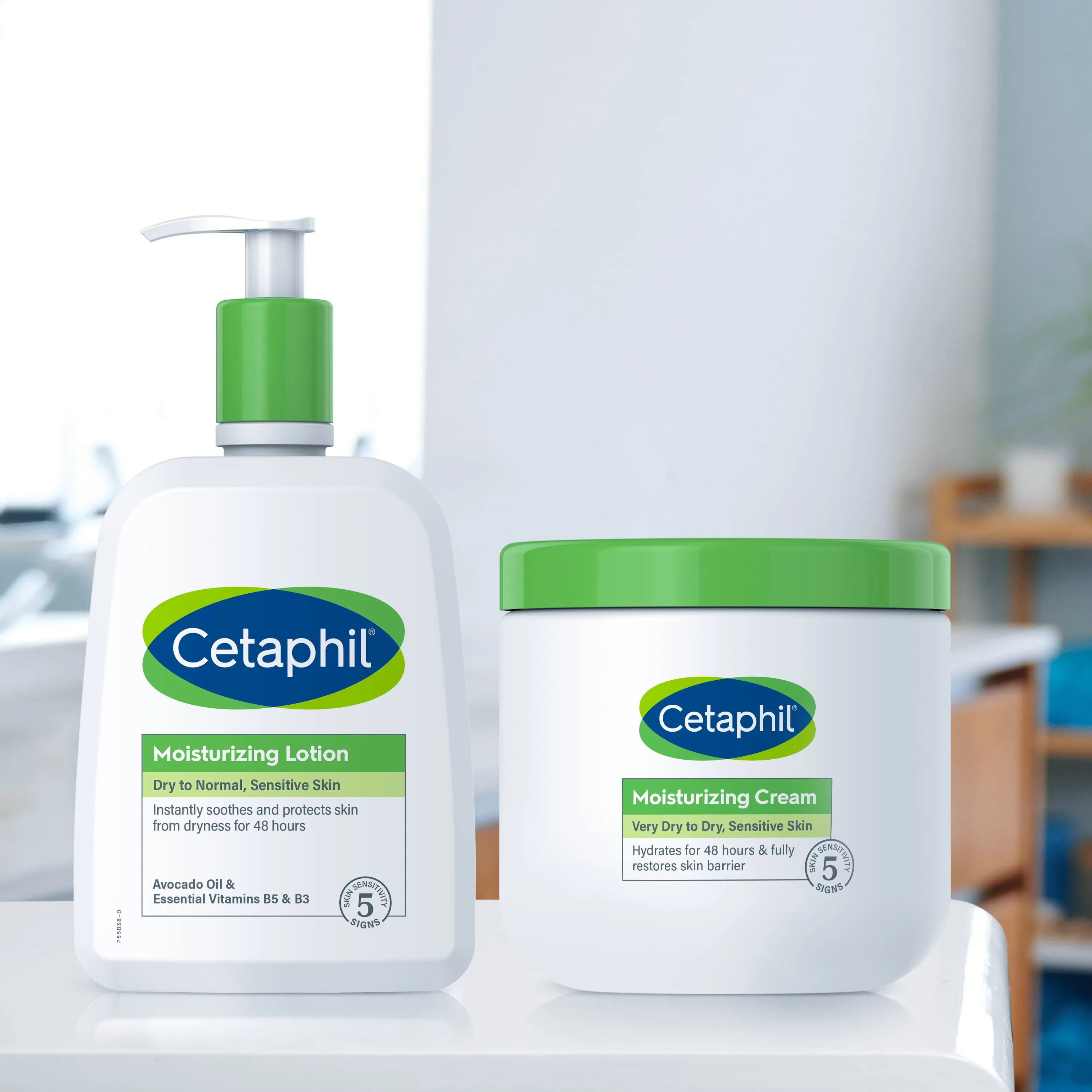 Body Moisturizer by CETAPHIL, Hydrating Moisturizing Lotion for All Skin Types, Suitable for Sensitive Skin, 16 oz, Fragrance Free, Hypoallergenic, Non-Comedogenic