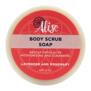 Body Scrub Soap 5oz Lavender/Rosemary EO
