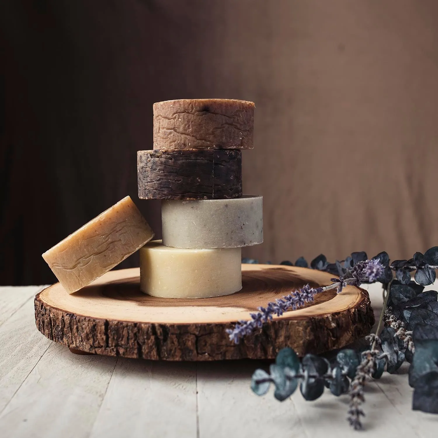 Body Scrub Soap 5oz Lavender/Rosemary EO
