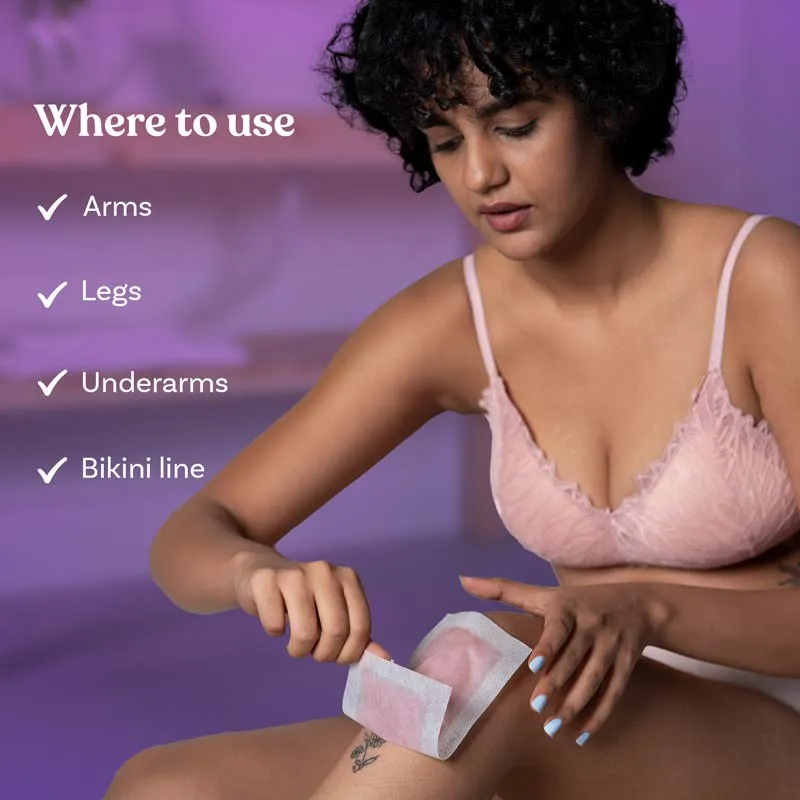 body wax strips | Shea-r smooth x 8