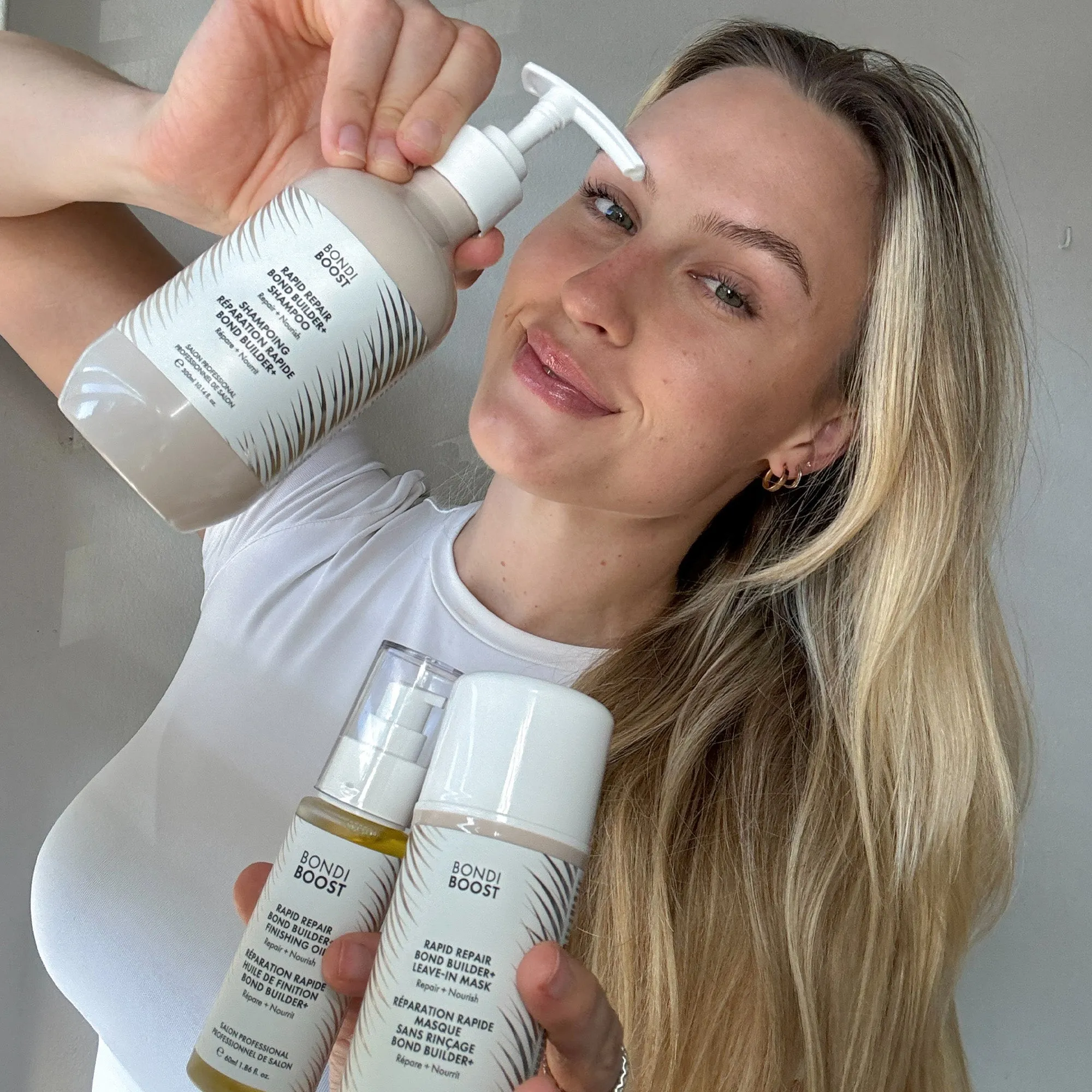 BOND BUILDER   LEAVE-IN MASK & FINISHING OIL