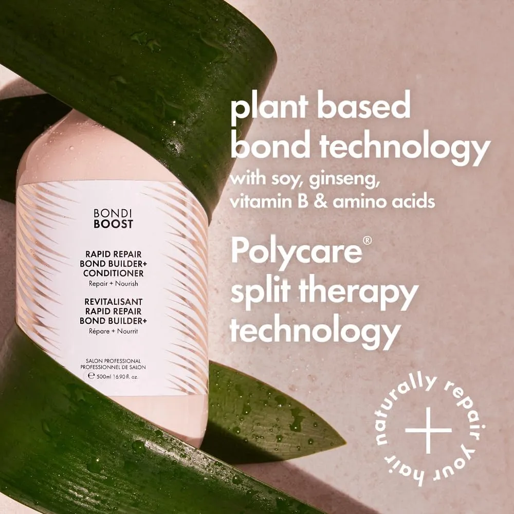 BONDIBOOST Rapid Repair Bond Builder   Conditioner for Damaged Hair 10.14 Fl Oz – Strengthen, Hydrate, and Restore Hair Health with Deep Conditioning Treatment