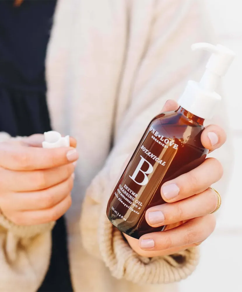 Botanical B Enzyme Cleansing Oil   Makeup Remover