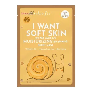 Brilliant I Want Soft Skin Moisturizing Sheet Mask