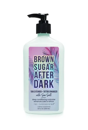 Brown Sugar After Dark Tan Extender   Tattoo Enhancer with Sea Salt, 18 fl. oz.
