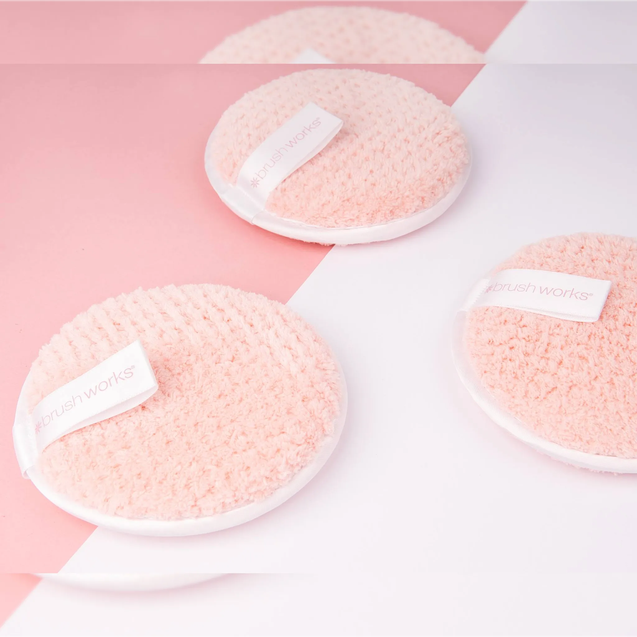 Brushworks HD Reusable Makeup Remover Pads (Pack of 3)