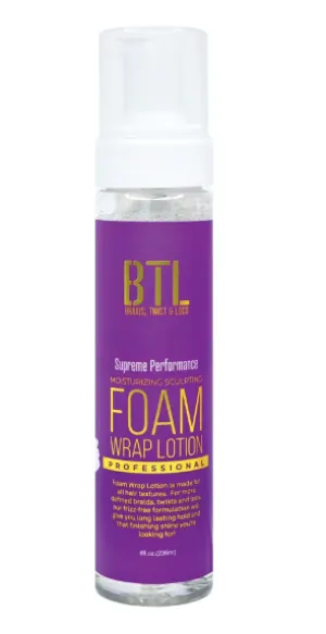 BTL FOAM WRAP LOTION (8 OZ)