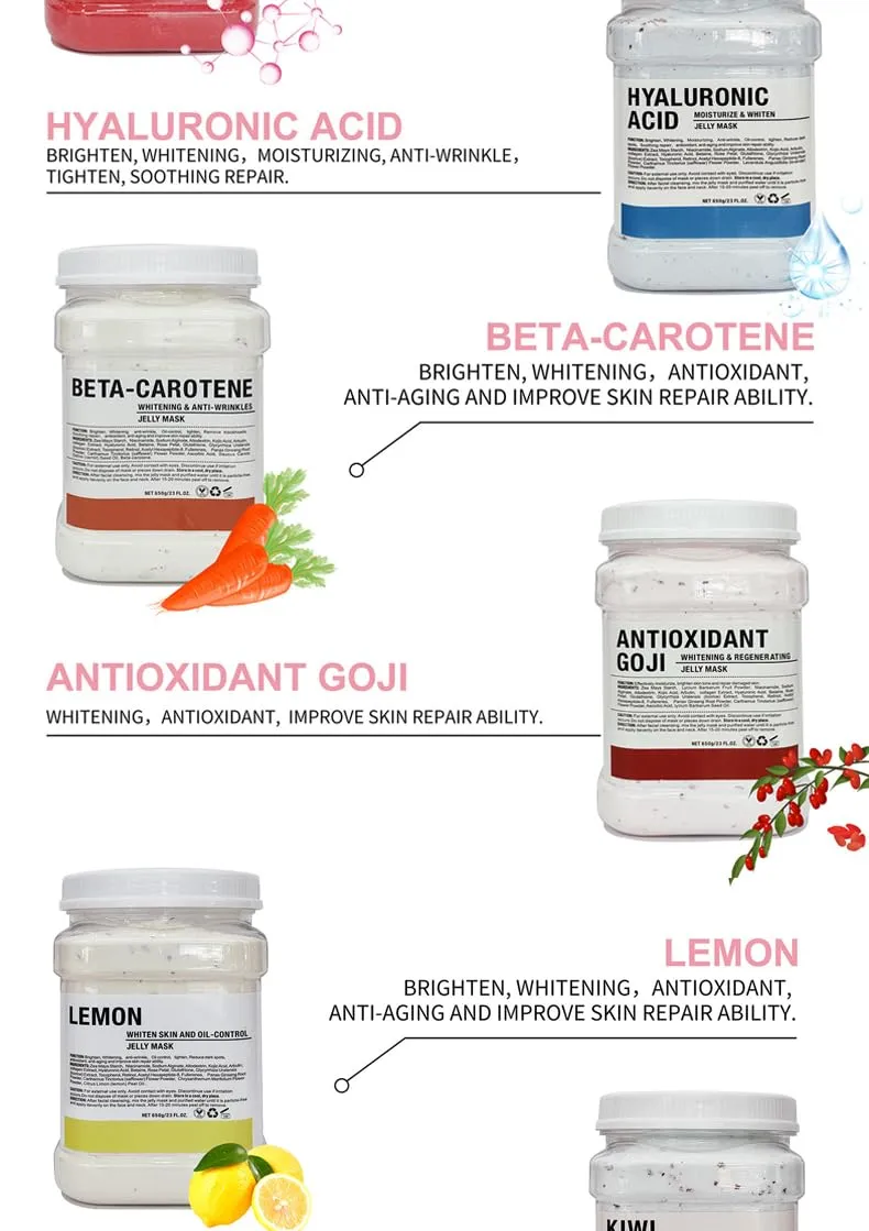 BUFF. BEAUTY Jelly Mask Peel-Off Face Mask, Bikini, Jelly Mask Underarms Area Peel Mask - Multiple Flavors - Home and Professional Size 23oz (Turmeric) Hydrafacial, mascarillas para la cara facial