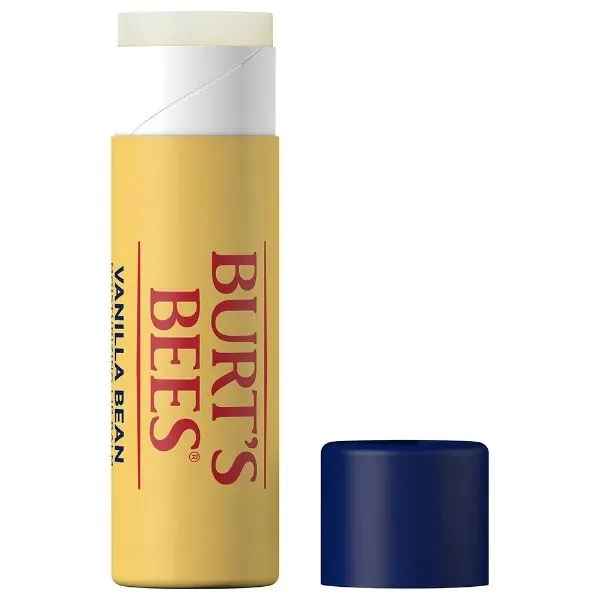 Burt's Bees Vanilla Beeswax Paper Tube Lip Balm in Blister Box 0.34 oz. Lip Balm