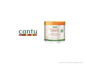 CANTU ARGAN OIL LEAVE IN CONDITIONING REPAIR CREAM 16oz