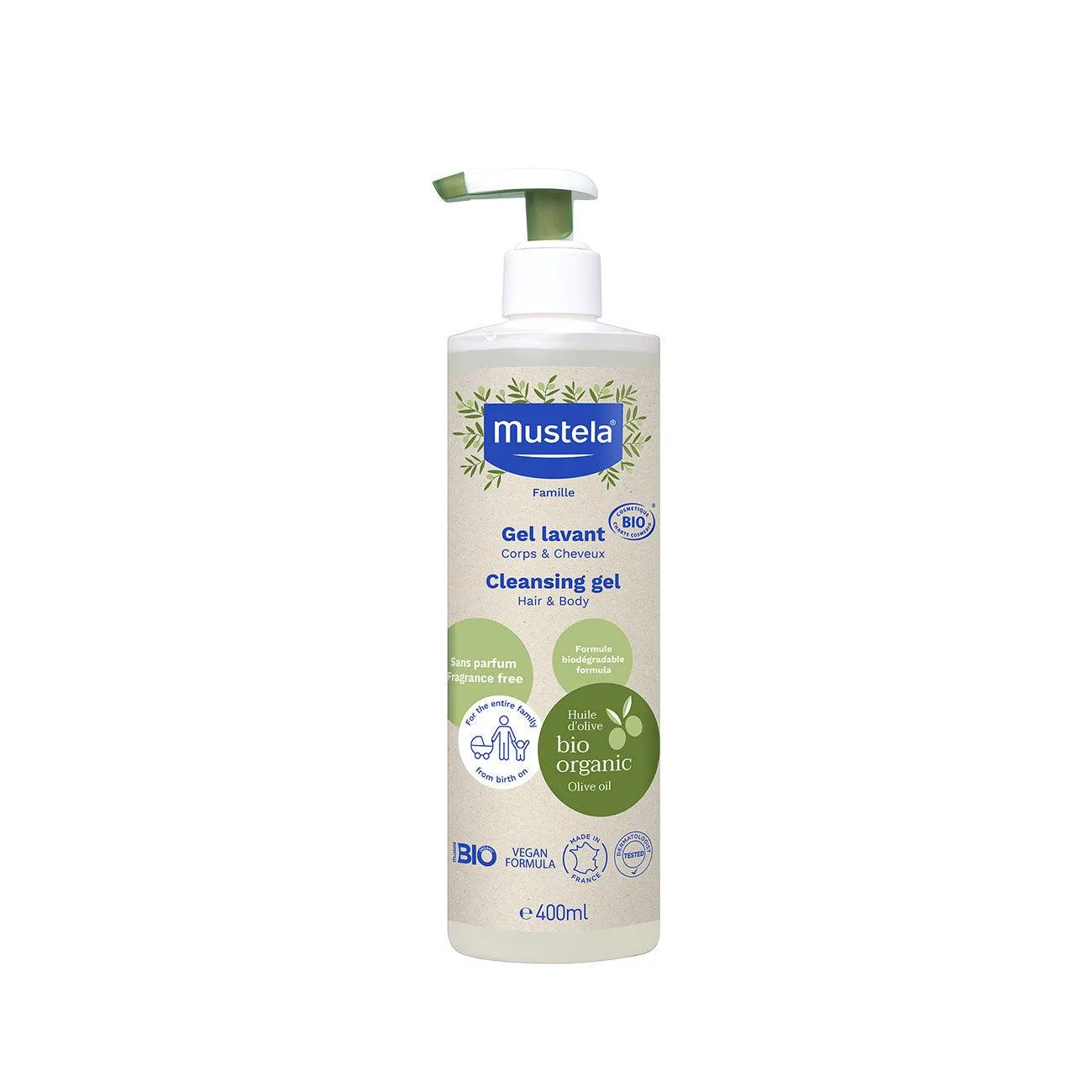 Certified Organic Cleansing Gel Body & Hair