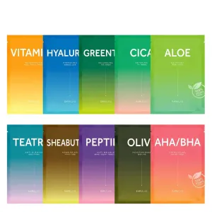 Certified Vegan Sheet Mask Set (10 masks)