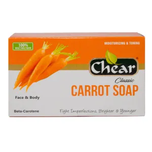 Chear Classic Carrot Face & Body Cleansing Soap x 6pcs