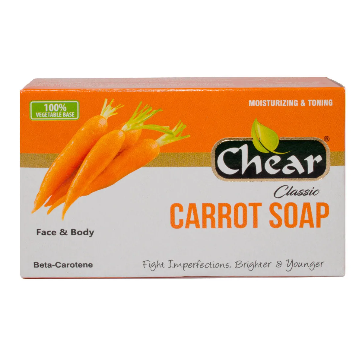 Chear Classic Carrot Face & Body Cleansing Soap x 6pcs