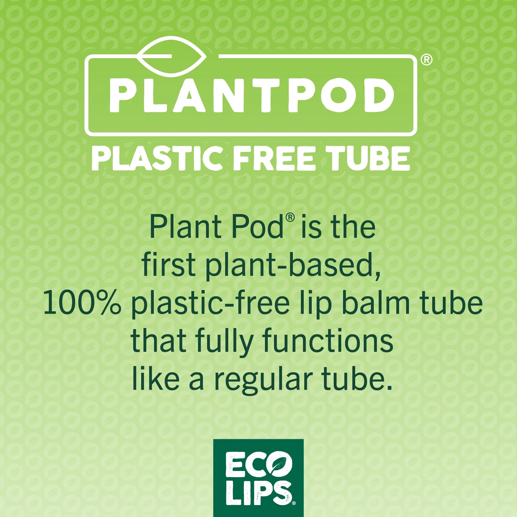 Classic Plant Pod® Sport Broad Spectrum SPF 30 Sunscreen Lip Balm, 0.15 oz.