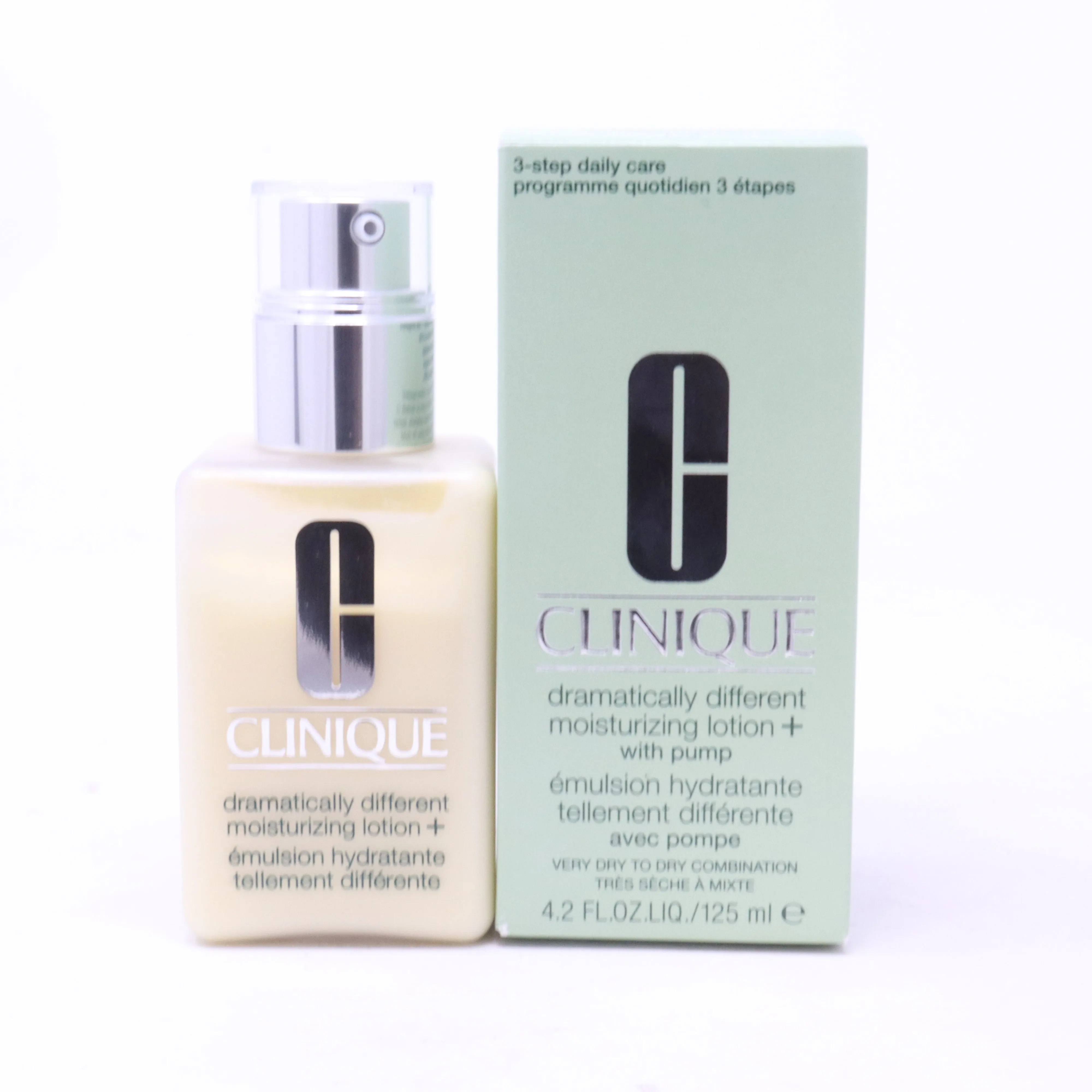 Clinique Dramatically Different Moisturizing Lotion  With Pump 4.2oz  New With Box