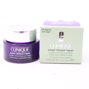 Clinique Smart Clinical Repair Wrinkle Correcting Eye Cream 0.5oz  New With Box