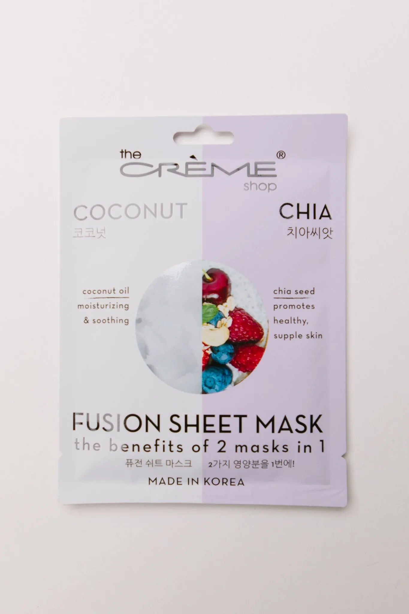 Coconut Chia Sheet Mask