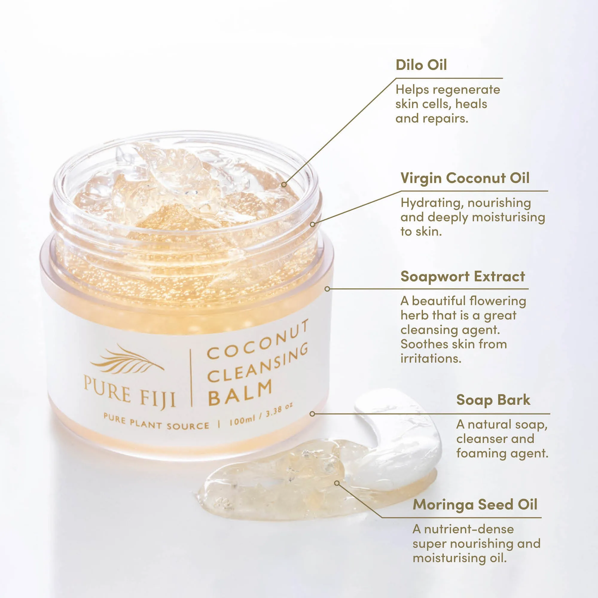 Coconut Cleansing Balm (3.4oz/100ml)