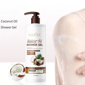 Coconut Shower Gel: Moisturizing, Fragrant, Whitening Body Care