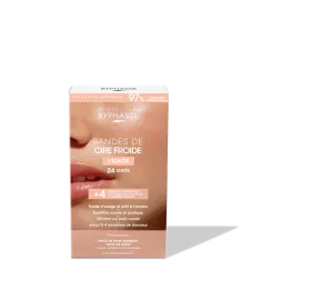 Cold Wax Strips Face & Delicate Areas, For Sensitive Skin (20 Strips   4 Wipes)