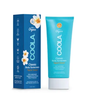 Coola Classic Body Organic Sunscreen Lotion SPF 30 - Tropical Coconut