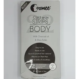 COSMEE COLD STRIPS CHARCOAL BODY LEGS&BODY
