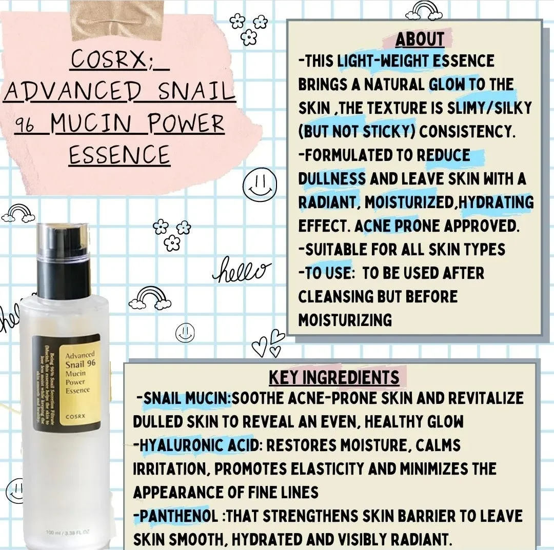 [COSRX] Advanced Snail 96 Mucin Power Essence