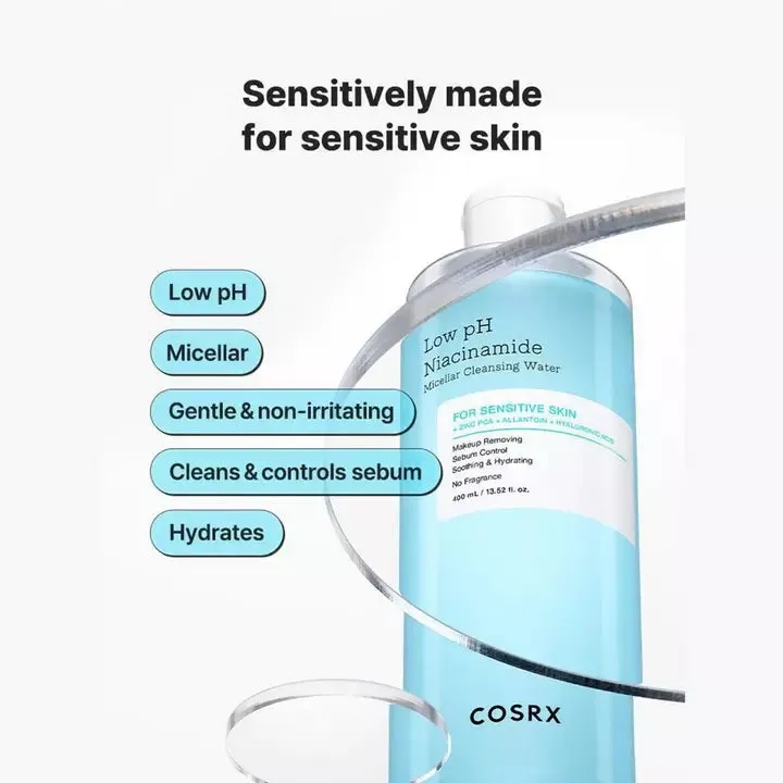 COSRX Low pH Niacinamide Micellar Cleansing Water
