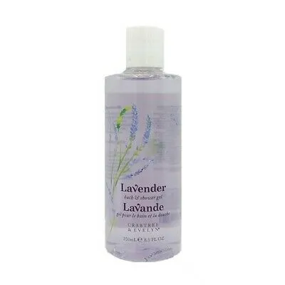 Crabtree And Evelyn Lavender Bath and Shower Gel 250mL