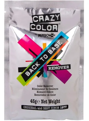Crazy Color Back to Base Hair Colour Remover - 30 Minute Gentle Color Removal