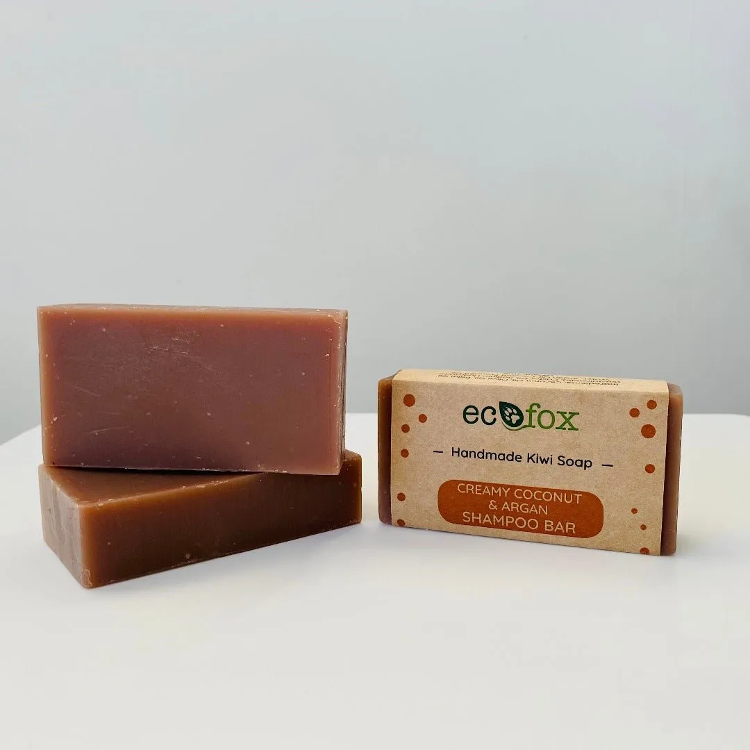 Creamy Coconut and Argan Shampoo Bar