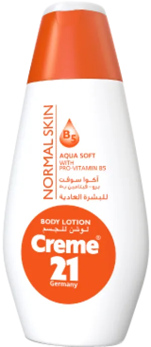 Creme 21 Aqua Soft Body Lotion for Normal Skin 250ml