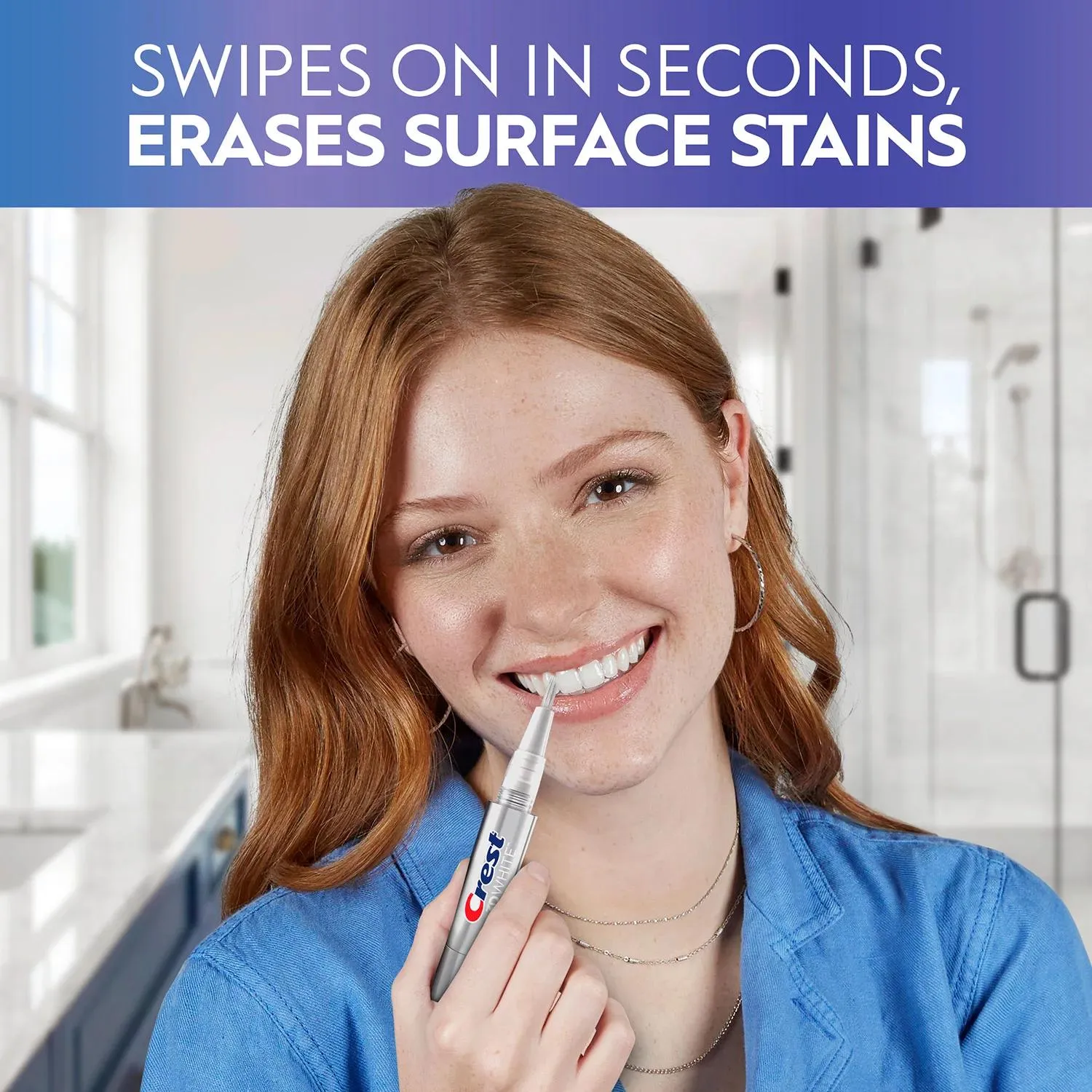 Crest 3DWhite Enamel Safe Teeth Whitening Pens, 0.13 fl. oz., 3 pk.