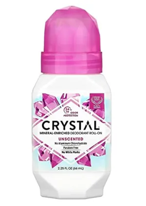 Crystal Body Deodorant Roll On - Unscented