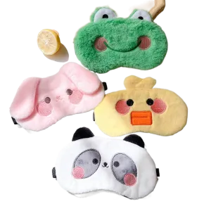 Cute Sleeping Mask Sleeping Blindfold Soft Plush Eye Masks Cute Cat Eye Cover Plush Mask Eyepatch Nap Health Eye Cover