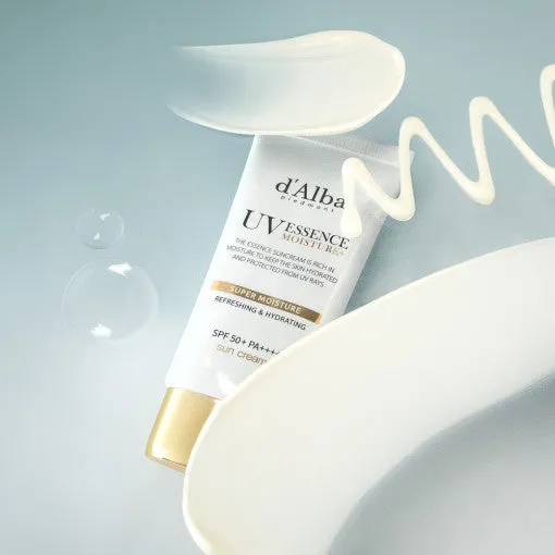 d'Alba Vegan Super Moisture Essence Sun Cream SPF 50  PA     50ml