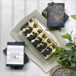 Dark Knight ~ Triple Milk Cold Process Soap